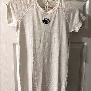 Women’s Lululemon Penn State White Athletic Tech Short Sleeve
